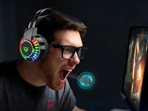 Gaming headset RGB 7.1 - Kablet med mikrofon