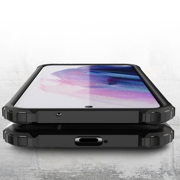Samsung Galaxy S21 Plus - Deksel/Mobildeksel - Tøff silver