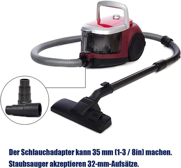 Dammsugaradaptrar - 5 st dammsugaradapter dammsugarkoppling standard dammsugaradapter universell dammsugarslang