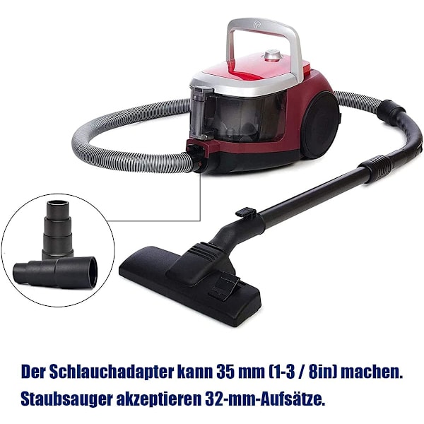 Pölynimurin letkun sovittimet - 5 kpl Pölynimurin sovitin Pölynimurin liitin Vakiopölynimurin sovitin Universaali pölynimurin letku