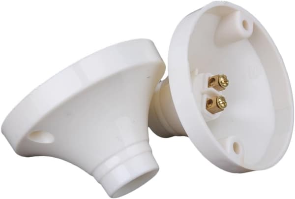 5 stk, Edison skrue sokkel E14 lyspære lampe overflatefeste sete