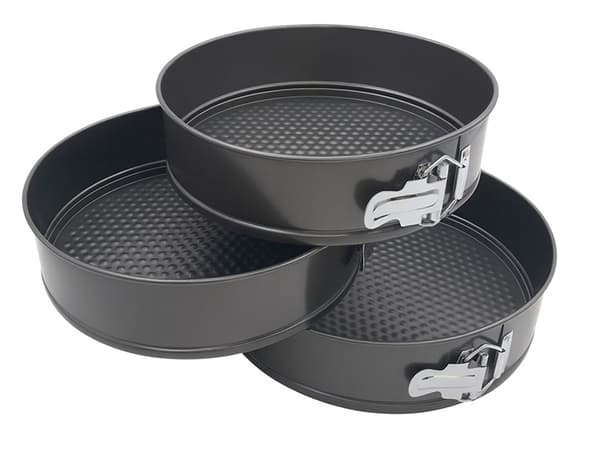 Bakformset 3 delar runt 24 26 28 cm