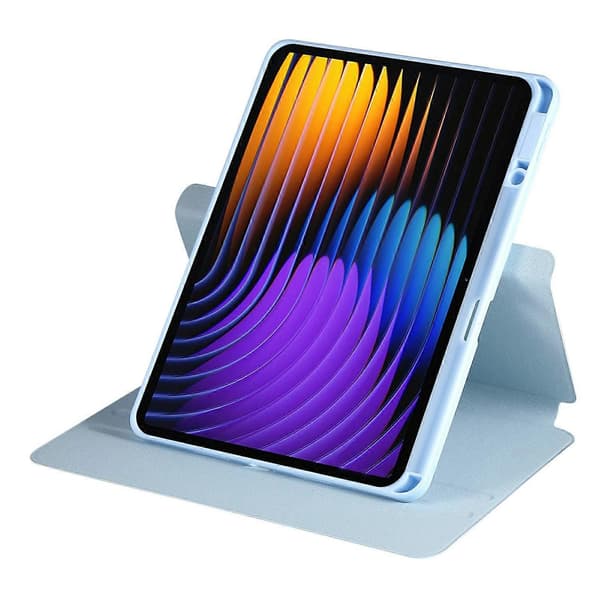 Til Xiaomi Pad 7 Pro/Pad 7 Etui Stativ Læder Tablet Cover - Blå