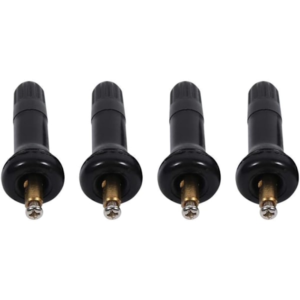 4-pakks sensorventilstamme for bilventil TPMS-dekkventilstamme dekktrykkontrollsensorventilstamme