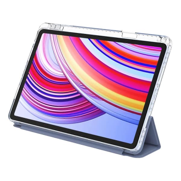 PU Läderfodral för Xiaomi Redmi Pad Pro 5G/Pad Pro/Poco Pad 4G Origami Ställ Klar Tablet Skydd