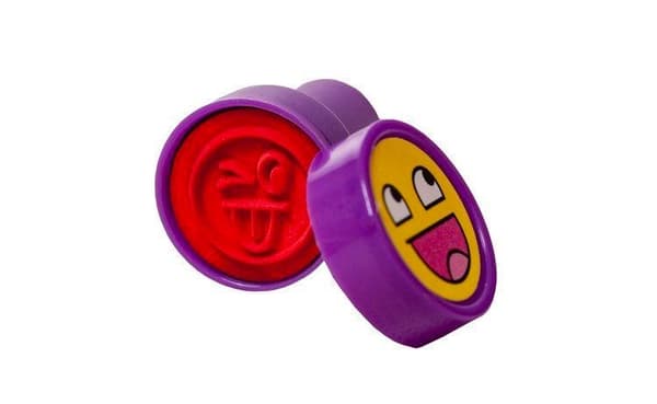 60-dels - Mini Stempelsett for Barn - Tegn & Mal - Diverse Motiver