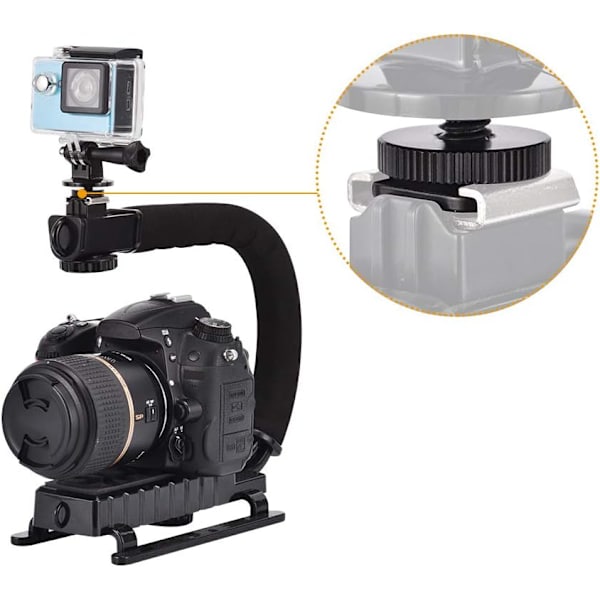 1/4 tuuman kameran sovitinruuvi 4 kpl salamakenkäkiinnitys DSLR-kamerajärjestelmälle