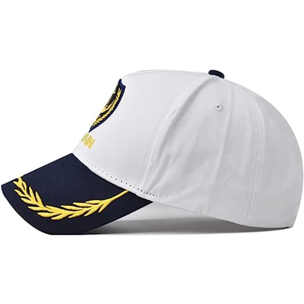Kaptajn Hat Baseball Caps Nautiske Marine Sailor Navy Hats, Justerbare Kaptajn Båd Baseball Caps