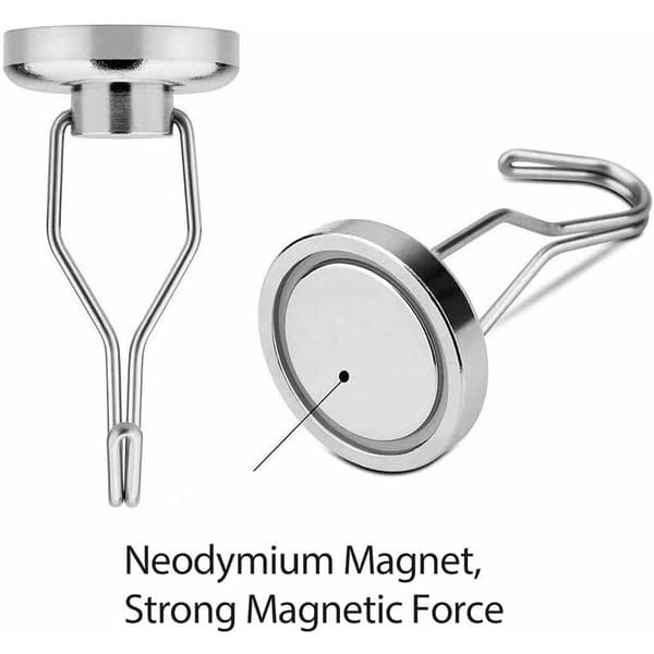 Magnetisk krog, magnetisk krog 31mm, magnetisk krog, magnetisk klædeholder
