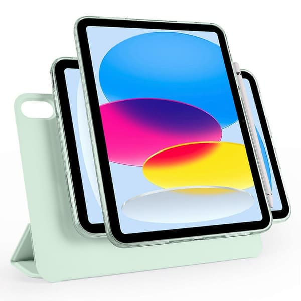 Etui til iPad (2025)/10.9 (2022) Foldbart Stativ Magnetisk Læder Tablet Cover
