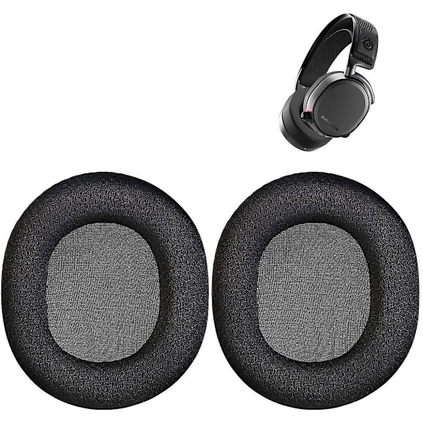 1 par utbytesöronkuddar kompatibla med Steelseries Arctis Pro, Arctis 7, Arctis 5, Arctis 3