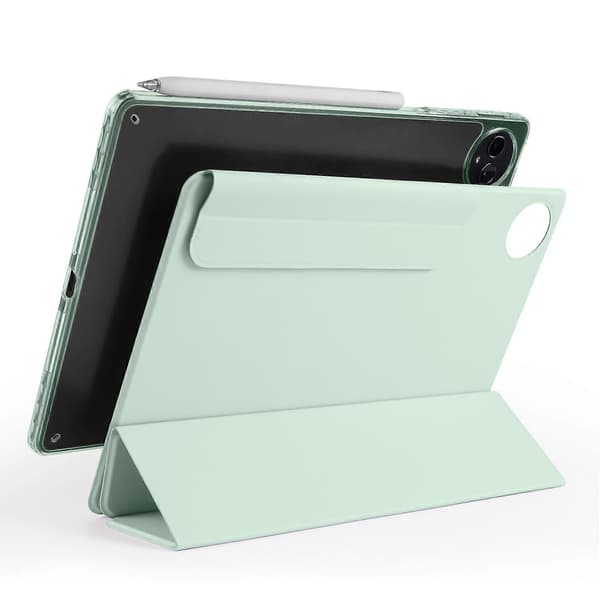For Huawei MatePad Pro 12.2 (2024) Deksel Sammenleggbart Stativ Magnetisk Lær Tablet Cover