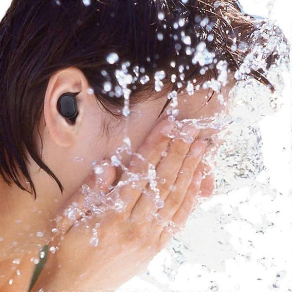 Typ A H6 TWS True Wireless Bluetooth Hörlurar Brusreducerande Hörsnäckor med LED Digital Display