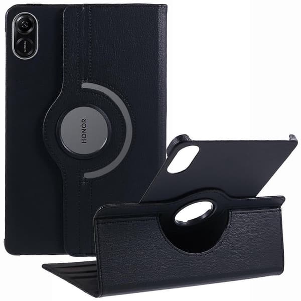 Kotelo Honor Pad X8 Pro/Honor Pad X9 -tableteille Nahka+TPU Pyörivä jalusta