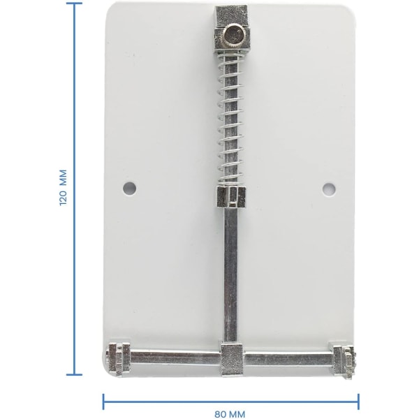 Universaali PCB-pidike, korjaustyökalu, juotosarja, ruostumaton teräs, emolevyn PCB-pidike, 12x8cm