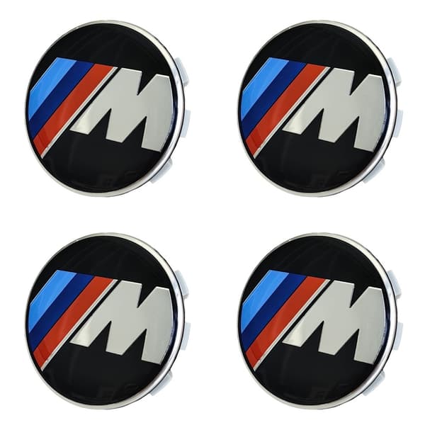 BMW Centrumkåpor / Navkapslar Bilmärke - 4-pack 68mm - M-series