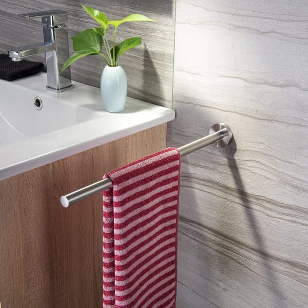 Håndklædeholder 40 CM vægmonteret håndklædeholder håndklædeholder børstet rustfrit stål