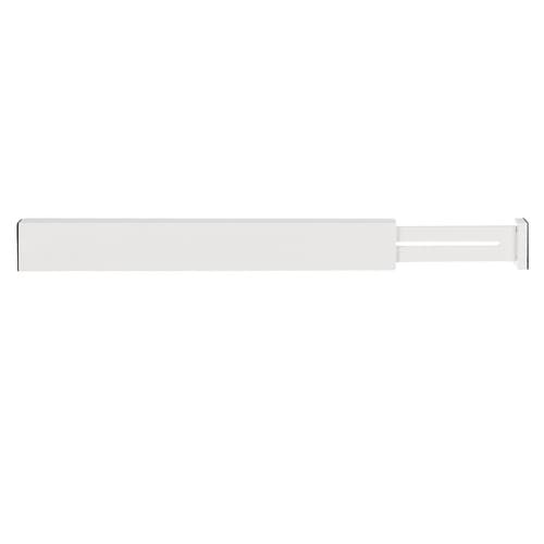 Säädettävä laatikonjakaja - 42-56 cm White - 4-pack