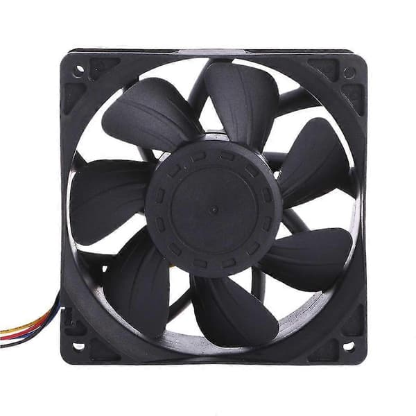Kølekapacitet til ventilator, dobbelt hastighed, lydløs, automatisk temperaturkontrol, 120 mm