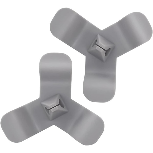 2 stk ledningsorganisator kabelholder, selvklebende kabelhåndteringsorganisatorer ledningsklips ledningsholder