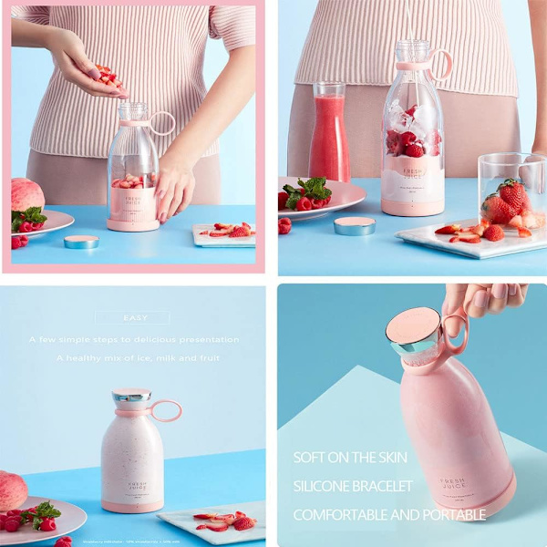 Portabel mixer Smoothie-tillverkare, Mini-kanna-mixrar
