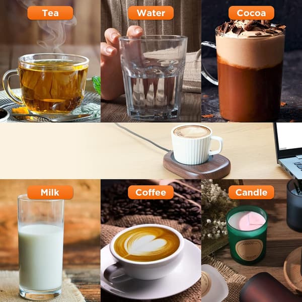 Elektrisk koppvärmare, kaffevärmare, 3 temperaturinställningar