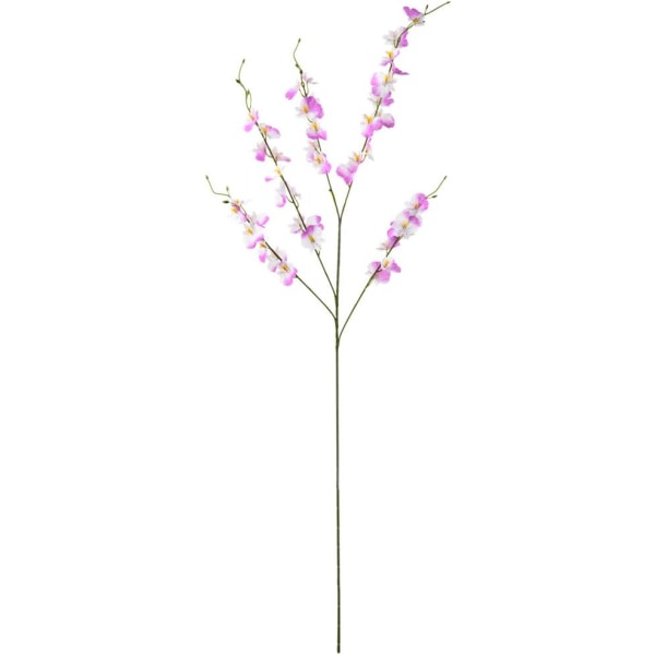 10 st konstgjorda orkidéer blommor siden falska orkidéer Blommor i bulk blommor konstgjorda för bröllop Hemmakontor Deco Lila