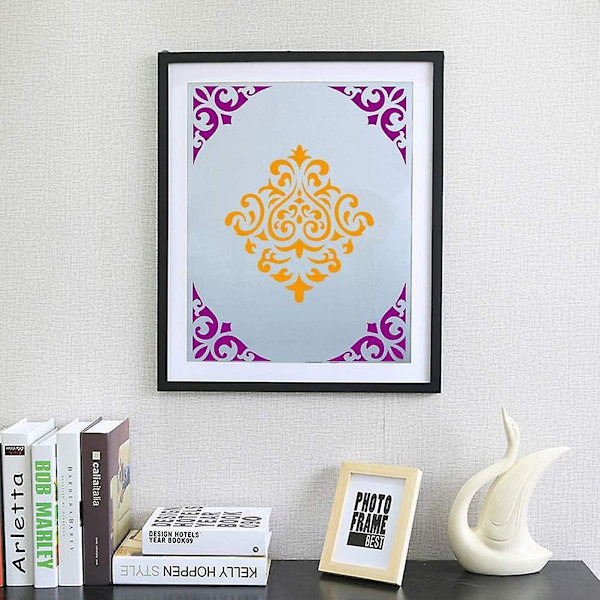 Uudelleenkäytettävät Stenssit - Mandala Stenssit DIY-seinätaiteelle ja Scrapbookingille (16 kpl)
