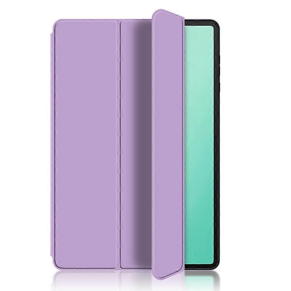 For Honor Pad X8a Deksel PU Lær TPU Bakside Trifold Stativ Nettbret Deksel - Lilla