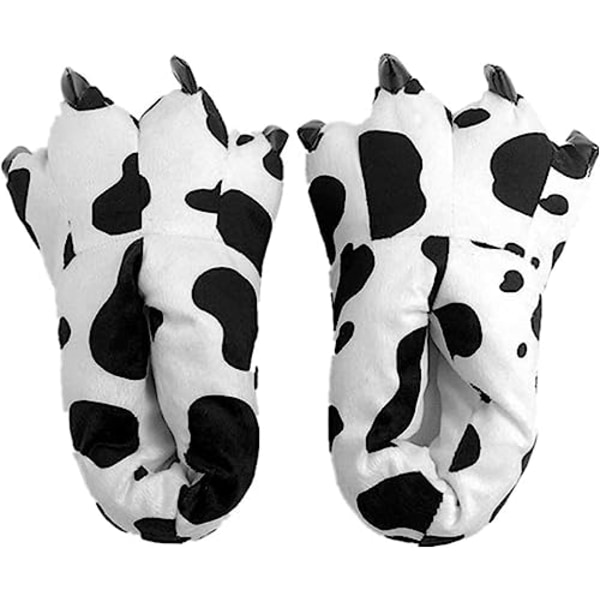 Unisex Claw Slippers Animal Paw Slippers Chicken Bird Foot Slippers Cow Tiger Giraffe Slippers，S