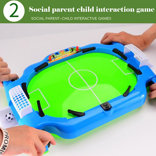Mini Fodbold Bordspil Arcade Spil, Interaktivt Klassisk Sportsboldspil til Familie og Venner