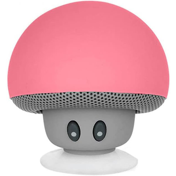 Mushroom Mob Vanntett Bluetooth-høyttaler, Kraftig Lyd, Multifunksjonell