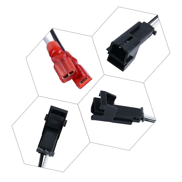72-4568 2 par (4-pack) högtalarkabel för utvalda General Motor-fordon Total Adapters