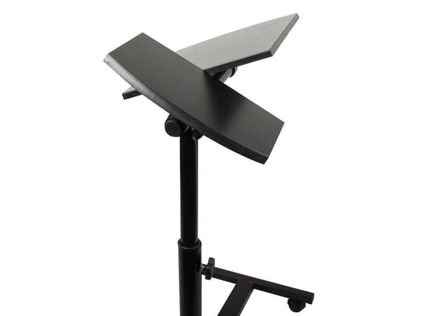 Bærbar stander på hjul / Laptop stander / Notebook computer - Justerbar