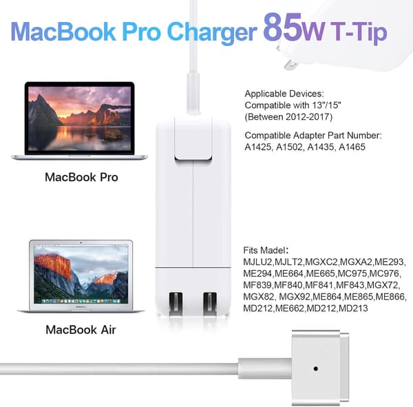 Erstatningslader 45W for Macbook Air A1465 A1436 A1466 A1435
