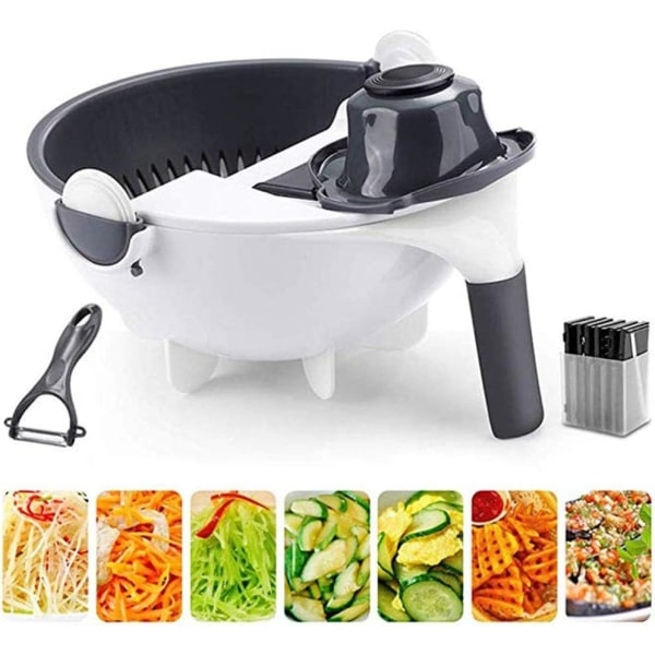 Multifunctional Vegetable Cutter Potato Slicer Kitchen Household Manual Shredded Radish Grater