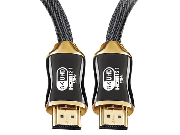 3m HDMI 2.1-kabel - Ultra HD 8K - Forgyldt