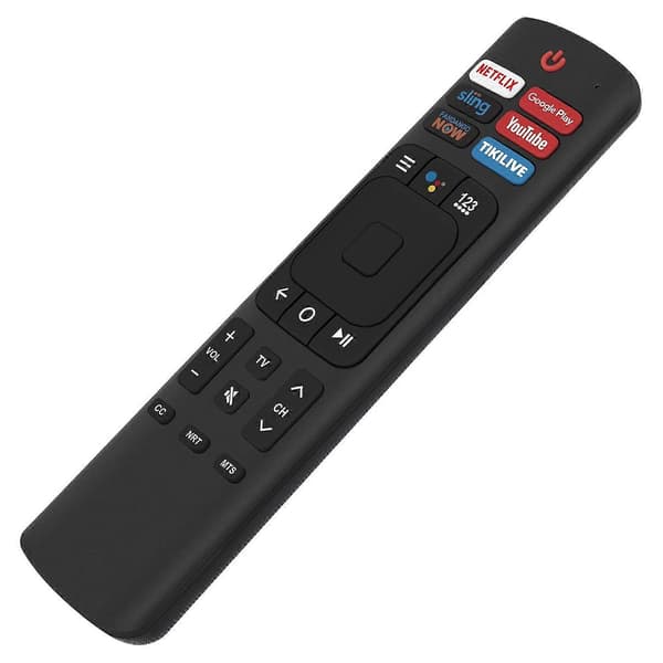 ERF3A69 Fjärrkontroll för Hisense TV, Ergonomisk ABS Handhållen Kontroller