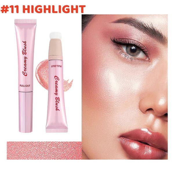 Highlighter Wang Øyenskygge Svamphode For Hudshowet 15ml
