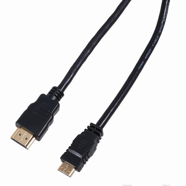 Guldpläterad 1080P HDMI Mini till HDMI Digital Videokabel Typ A till C (1,5M)