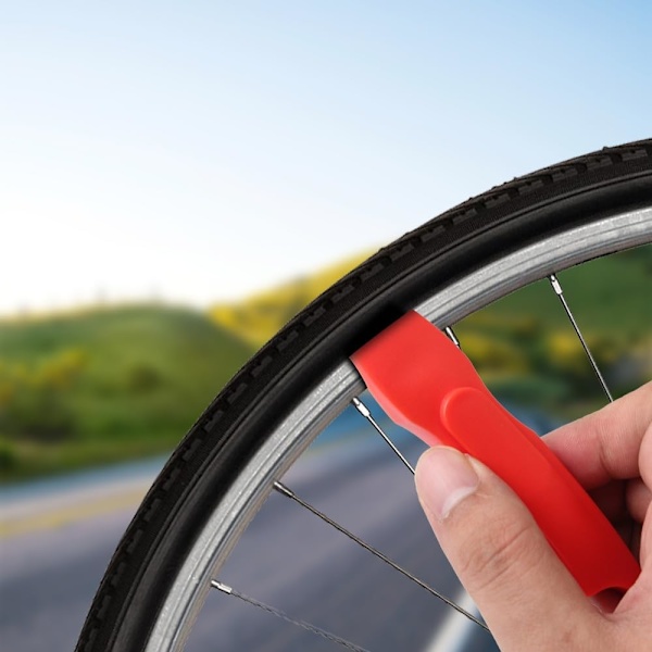 Dækmonteringsjern til cykler, stærke og holdbare dækmonteringsjern til landevejs- eller MTB-dæk, til reparation og udskiftning af flade dæk
