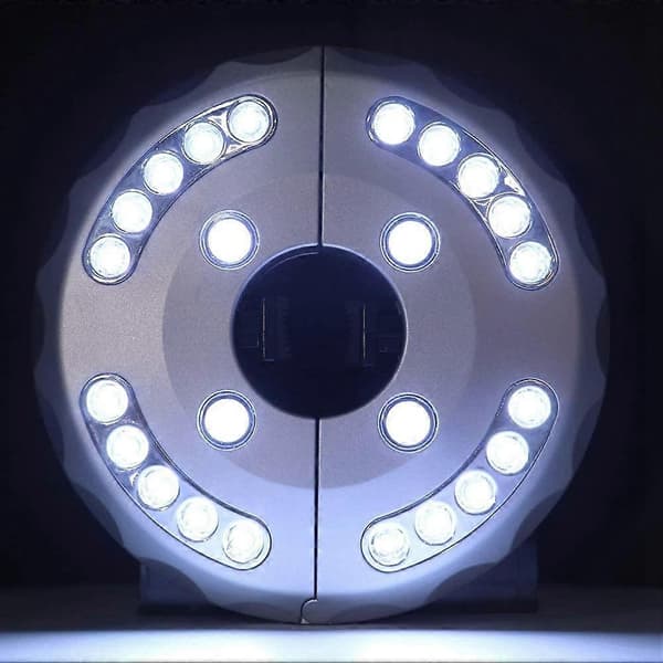 Parasollys, LED Parasollys, 24+4LED Bærbart Multifunktionelt Trådløst Campinglys