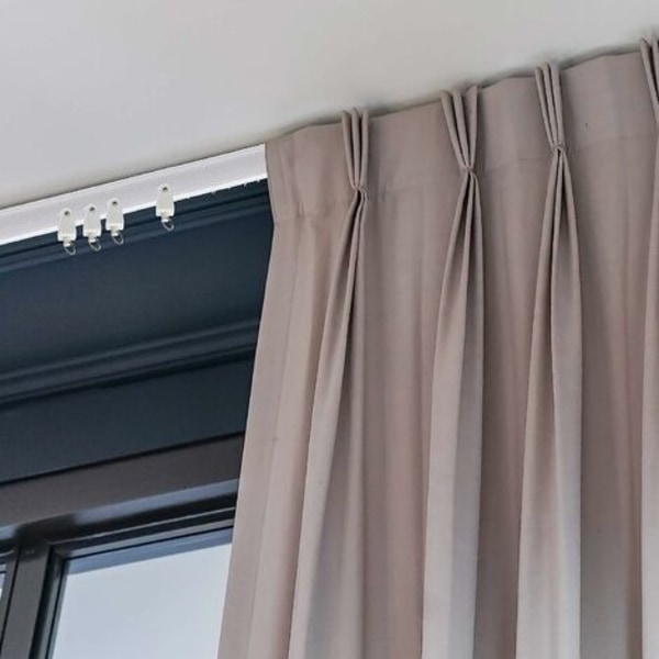 5m vikbar takskena böjd gardinskena flexibla takgardintillbehör gardinskena böjda fönsterspårbälte