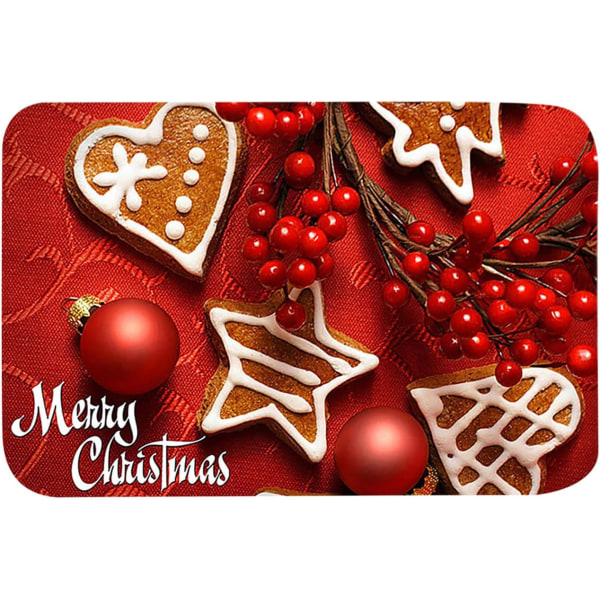 Christmas New Year Festive Santa Floor Mat,40x60