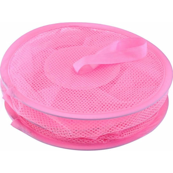 Leksaksförvaring Hängande Nätkorg Bröstnät Barnleksak Förvaringsväska Sovrumsvägg Dörr Garderob (Rosa)