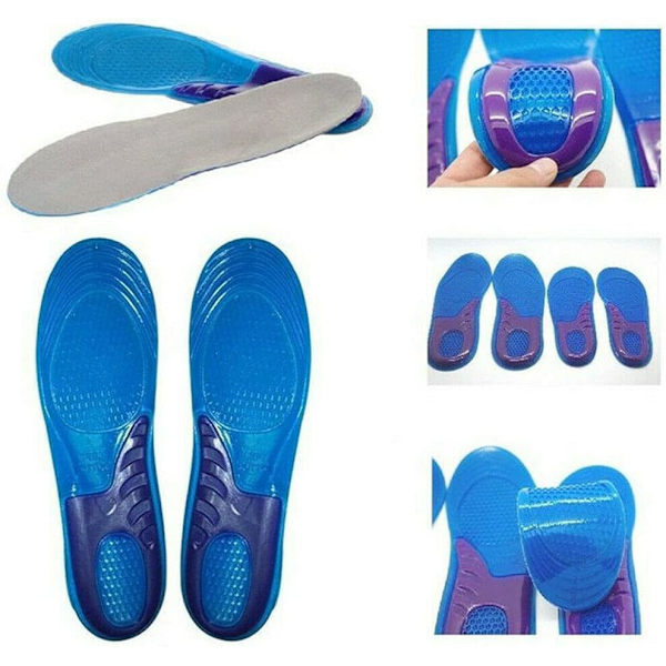 Unisex-ortopediset silikonispohjalliset (Medium UK 6)