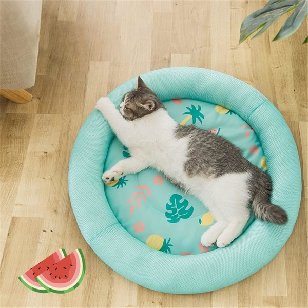 Sommarkylning Andas Bekväma mjuka sovmattor för hundar Katter Pet Kennel Cool