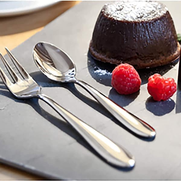 Dessertskeer i rustfrit stål 14 x 3,2 cm (Dessertskeer)