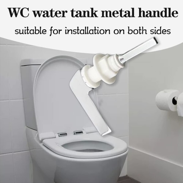 WC-huuhtelukahva WC-kahvan vaihto, WC-huuhtelu WC-kahva, WC-huuhtelu säiliön lisävarusteet