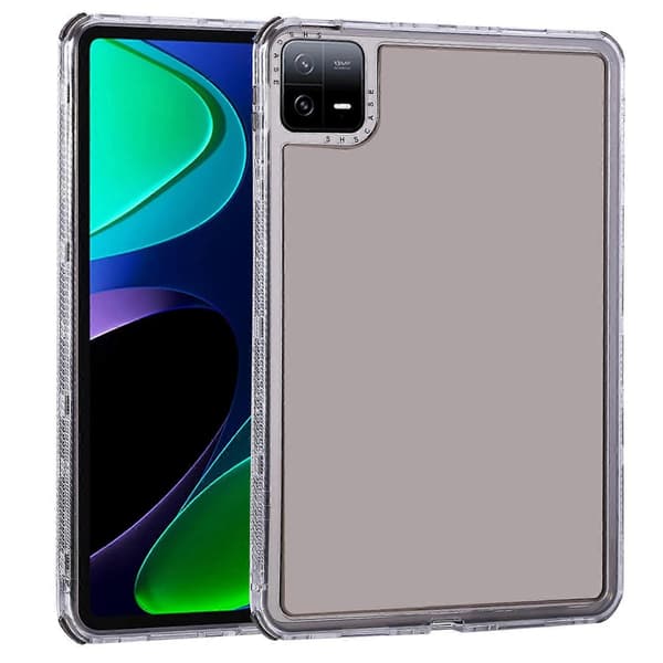 Klart skal för Xiaomi Pad 6, 3-i-1 PC+TPU Stöttåligt Tablettskydd
